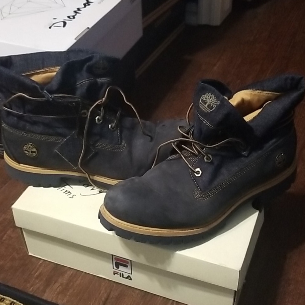 Timberland 6 in Rollover Denim